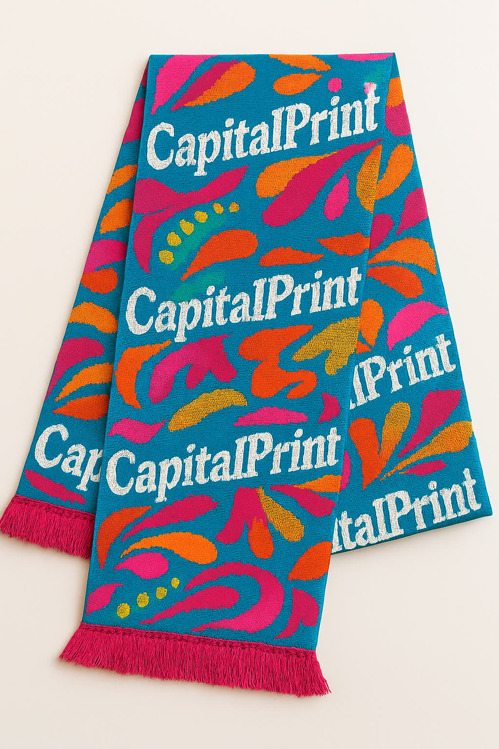 Call CapitalPrint.. 020-7785-880 To Design Your Scarf The Right Way & Stand Out, We Design To Any Dimension Of Your Choice...