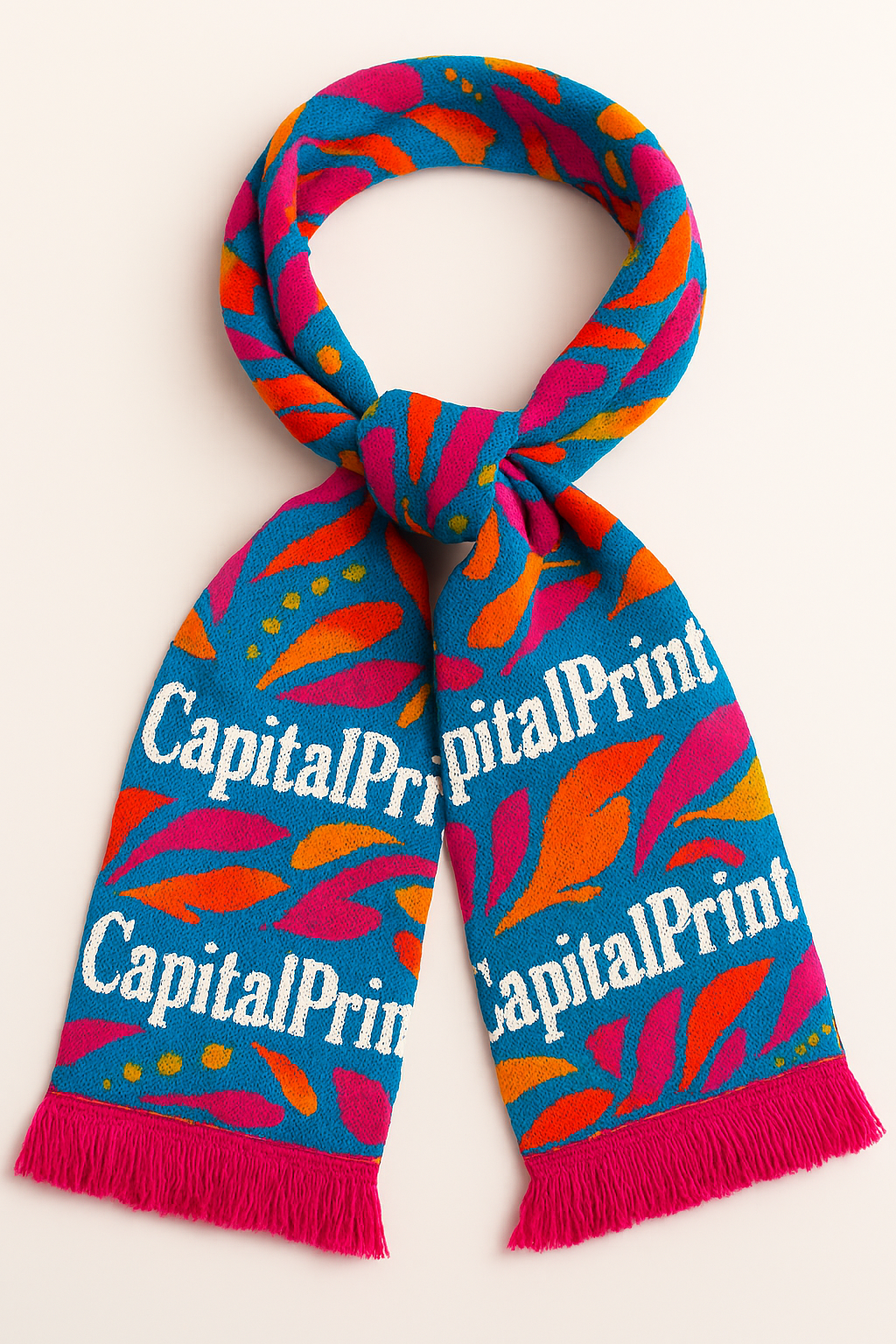 Call CapitalPrint.. 020-7785-880 To Design Your Scarf The Right Way & Stand Out, We Design To Any Dimension Of Your Choice...